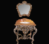 classic style washbasin cabinet with mirror 8508/80DP BIANCHINI & CAPPONI