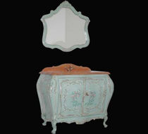 classic style washbasin cabinet with mirror 8568/PDF BIANCHINI & CAPPONI