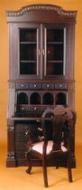classic style wooden secretary desk  Andrews Wood Crafts