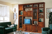 classic style wooden TV wall unit ARTI BASSANESI : 09 Visentin Giovanni