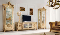 classic style wooden TV wall unit PRESTIGE Cugini Marzorati snc