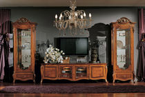 classic style wooden TV wall unit MONDIAL Cugini Marzorati snc