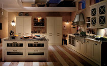classic wood veneer / marble kitchen MT900_FRASSINO BIANCO MITON