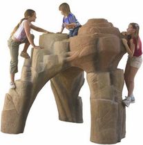 climbing boulder for playground GOAT ROCK BOLDR
