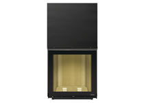 wood-burning closed hearth for fireplaces (retractable door) ULYS&reg;: 600 FONDIS