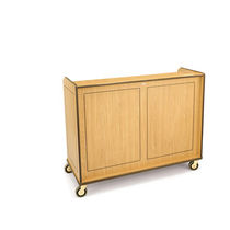 commercial bar counter with casters  4850-5 Forbes Industries