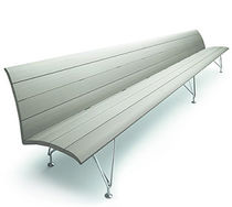 commercial bench AIRPORT by Lucci & Orlandini Sedia Systems