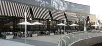 commercial canvas canopy PIZZA ANTICA RESTAURANT, SANTA MONICA, USA Accsys Technologies