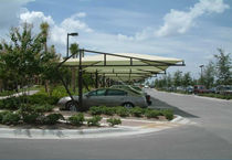 commercial carport (canvas cover) RESORT  Apollo Sunguard
