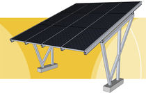 commercial carport (with integrated photovoltaic panels) ALAXY ENERGY CARPORT Galaxy Energy
