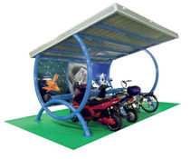 commercial carport (with integrated photovoltaic panels) SNAIL MX group
