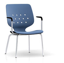commercial chair with armrests SILIFORM TU Sittris