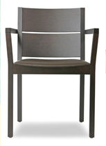 commercial chair with armrests Q ARM by Tom Kelley The Chair Factory