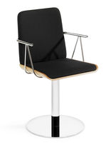 commercial chair with armrests ZAC SK by Markku Pakkanen Selka-line Oy