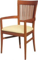 commercial chair with armrests GIADA/P1 B Selka-line Oy