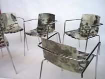 commercial chair with armrests FLAKES PIIROINEN