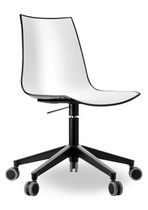 commercial chair with casters 3D SLIDE by Pedrali Lab The Chair Factory