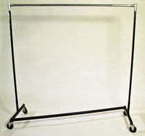 commercial coat rack with casters wardrobe  STM Studio Supplies