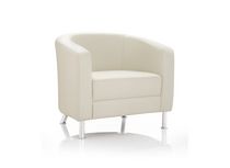 commercial contemporary leather armchair ZOOT Boss Design