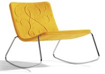 commercial contemporary rocking armchair SNOOZE by S.Borselius & F.Mattson Bl&aring; Station