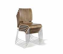 commercial contemporary sled base stacking chair NEXT Viasit GmbH
