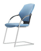 commercial contemporary sled base stacking chair PUMA Grammer Office