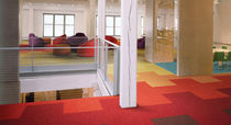 commercial cut pile synthetic carpet tile (100% recyclable) MONOCHROME FLOR
