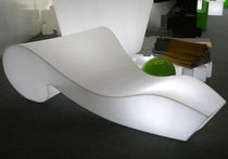 commercial design luminous lounge chair ROCOCO by Gianni Arnaudo SLIDE