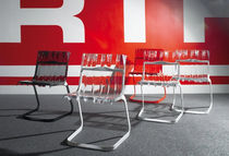 commercial designer stacking chair ABARTH by Fabio Novembre CASAMANIA