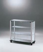 commercial display case with casters DESIGN&reg;:90/LD Italvetrine