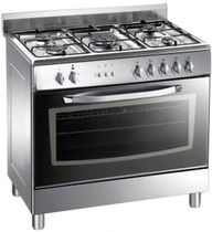 commercial dual fuel range cooker LA GERMANIA D95C71X  SARO