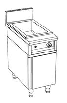 commercial electric bain-marie COMPACT 800 CDE Cometto Industrie