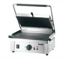commercial electric contact grill PANINI Dualit