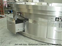 commercial gas grill DIAMOND CHAR Beech Ovens