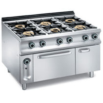 commercial gas range cooker G6SFA9 mbm
