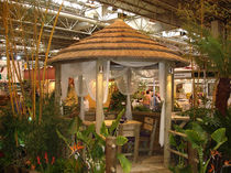 commercial gazebo with thatch covering 2.4M The Lapa Company   The Lapa Company