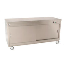 commercial heated holding cabinet with casters HOT12 - 18 Parry