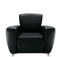 commercial leather armchair BOBO DAUPHIN