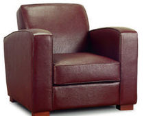 commercial leather armchair LONG JHON by Ren&eacute; Lapeyre D'ARGENTAT