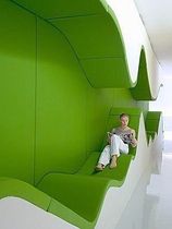 commercial long chair UT02 by Krusec Klun ambienti