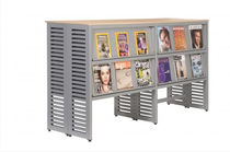 commercial metal display rack  Bruynzeel