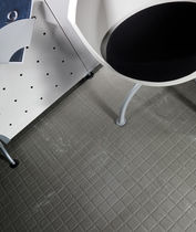 commercial non-slip rubber tile (FloorScore&reg; certified, low VOC emissions) RAISED DESIGN Roppe Corporation