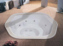 commercial overflow built-in hot-tub  BLUE LAGOON SPAS