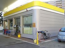 commercial prefab kiosk STEEL STRUCTURE AND FLAT ROOF Pancaldi