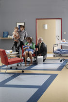 commercial PVC acoustic flooring IQ GRANIT ACOUSTIC Tarkett