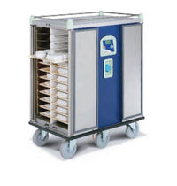 commercial refrigerated utility trolley ERG�&Eacute;LEC 4000 COMPACT ELECTRO CALORIQUE