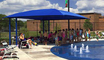 commercial shade cover SINGLE CANTILEVER SHADES Shade Systems