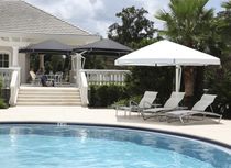 commercial shade cover CAF&Eacute; UMBRELLAS Shade Systems