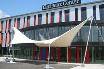 commercial shade sail CARL BENZ CENTRE VFB STUTTGART Hightex