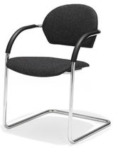 commercial sled base chair 556 vds stalen meubelen
